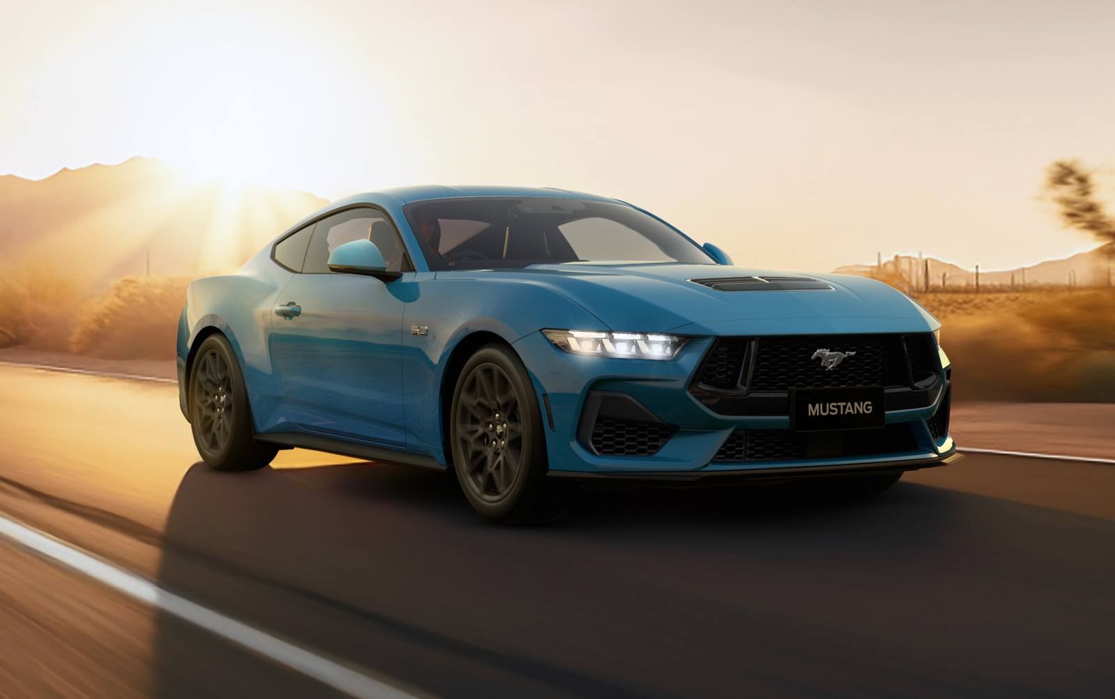 Ford Mustang 2024 Blue